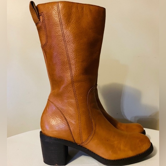 Maripe’ Marco leather boots 9 M rustic color - Picture 2 of 8